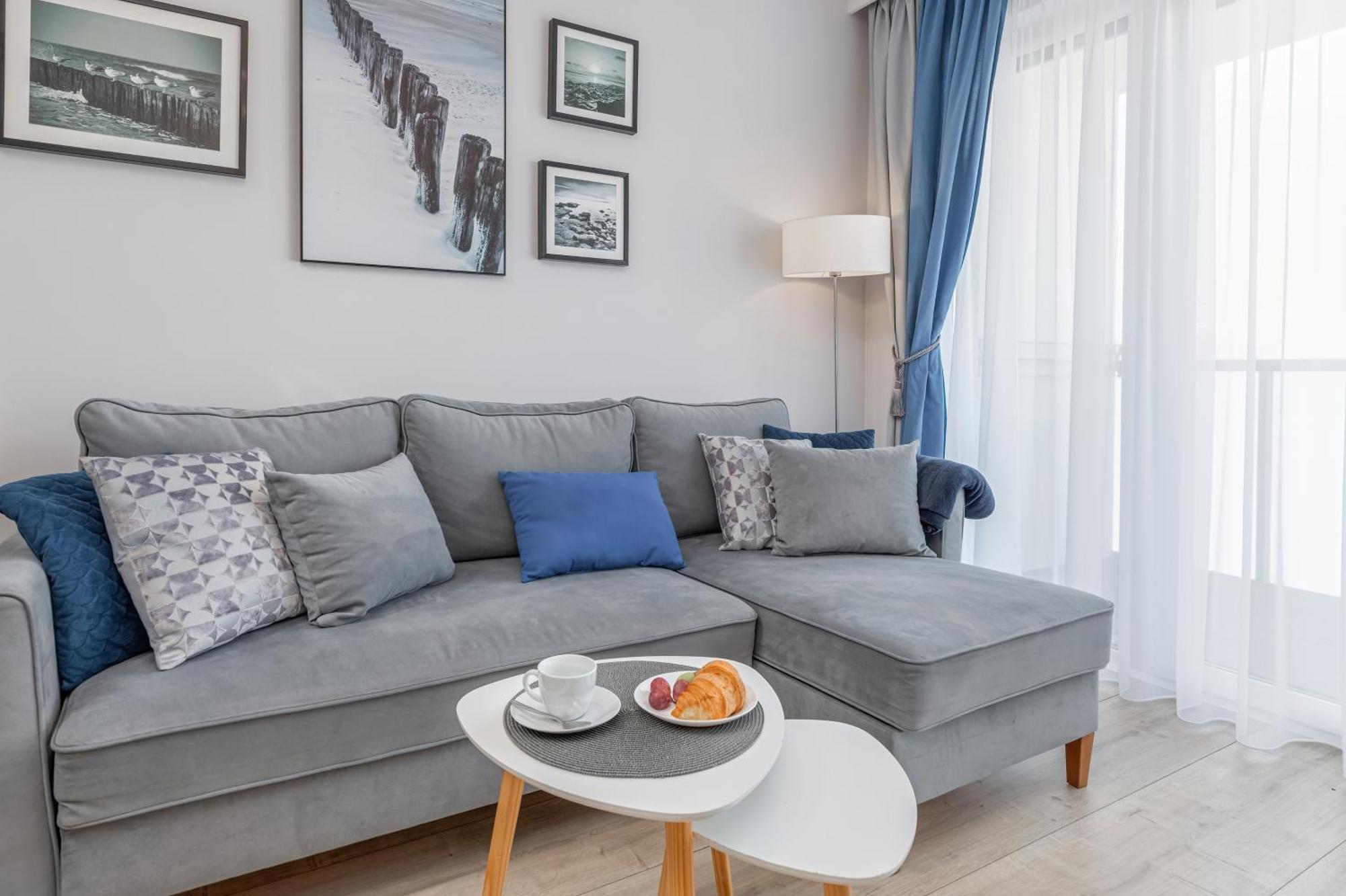 Baltini Premium Apartament Kasprowicza 20 A-B Z Basenem, Saunami I Jacuzzi Kołobrzeg Rum bild
