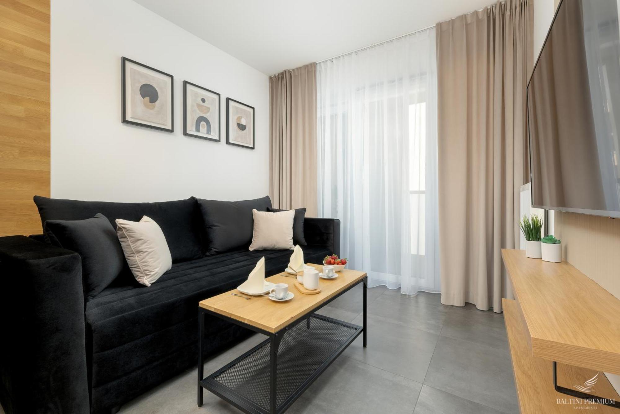 Baltini Premium Apartament Kasprowicza 20 A-B Z Basenem, Saunami I Jacuzzi Kołobrzeg Rum bild