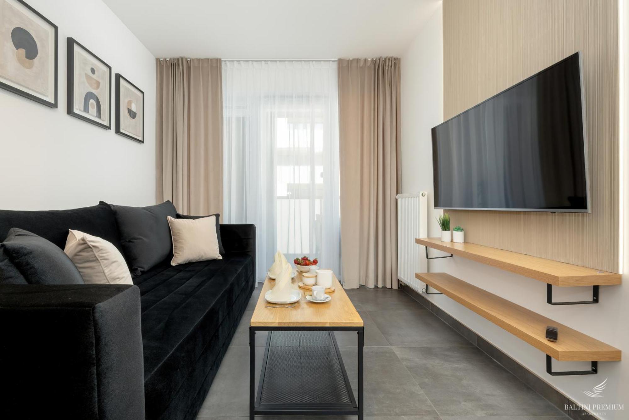 Baltini Premium Apartament Kasprowicza 20 A-B Z Basenem, Saunami I Jacuzzi Kołobrzeg Rum bild